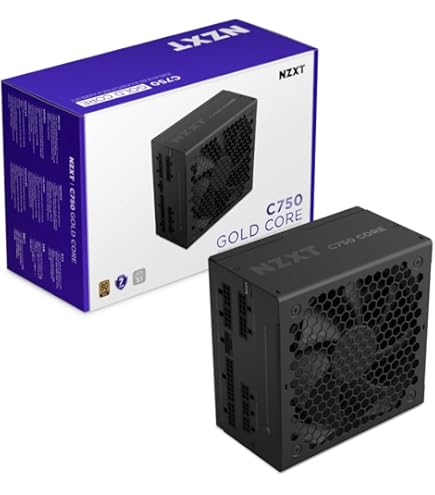 Amazon.com: NZXT C750 - C Series ATX 750 Watt 80 Plus Gold v2